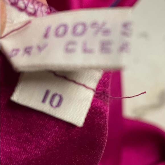 Margaret’s • Lubbock, T.X. • Vintage • 1950’s • Dress • Purple • Size 10 • Dress - Picture 9 of 10